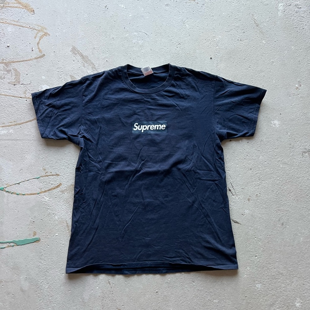 Supreme Yankees Box Logo Men's T-Shirt